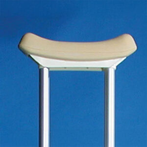 Crutch Pads for Underarm Crutches Pair Grey