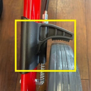 Lower Brake Assemble Pads Suit Side Folding Walker 1 Pair