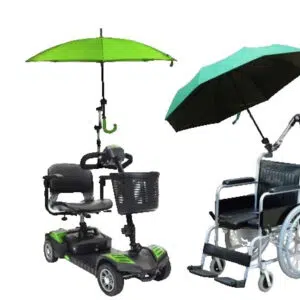 Adjustable Umbrella Holder for Mobility Aids