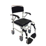 Mobile Shower Commode Open Front Transit