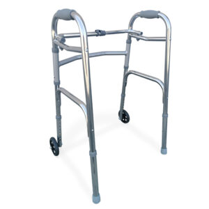 Walking Frame Height Adjustable 965mm 5" Wheels