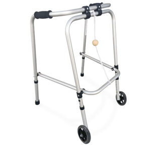 Pyramid Aluminium Walking Frame 5" Wheels 3.6kg