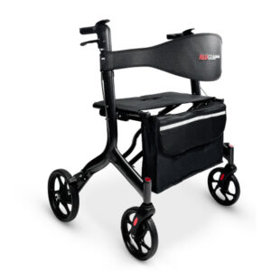 Bariatric Side Folding Seat Walker Dark Grey