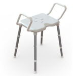 Space Saver Shower Stool Seat Width 470mm