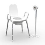 Space Saver Freestanding Toilet Roll Holder 810-860mm