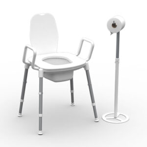 Space Saver Freestanding Toilet Roll Holder 810-860mm