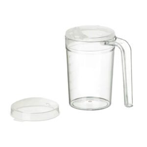 Shatterproof Mug with Spout and Recessed Lids 400mL