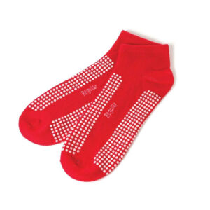Red Anti-Slip Socks